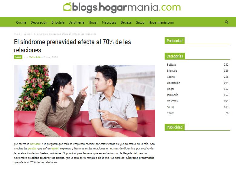 blogshogarmania: El síndrome prenavidad afecta al 70% de las relaciones